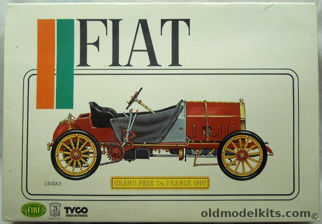 Pocher 1/8 Fiat 130 HP Grand Prix de France 1907, K70 plastic model kit